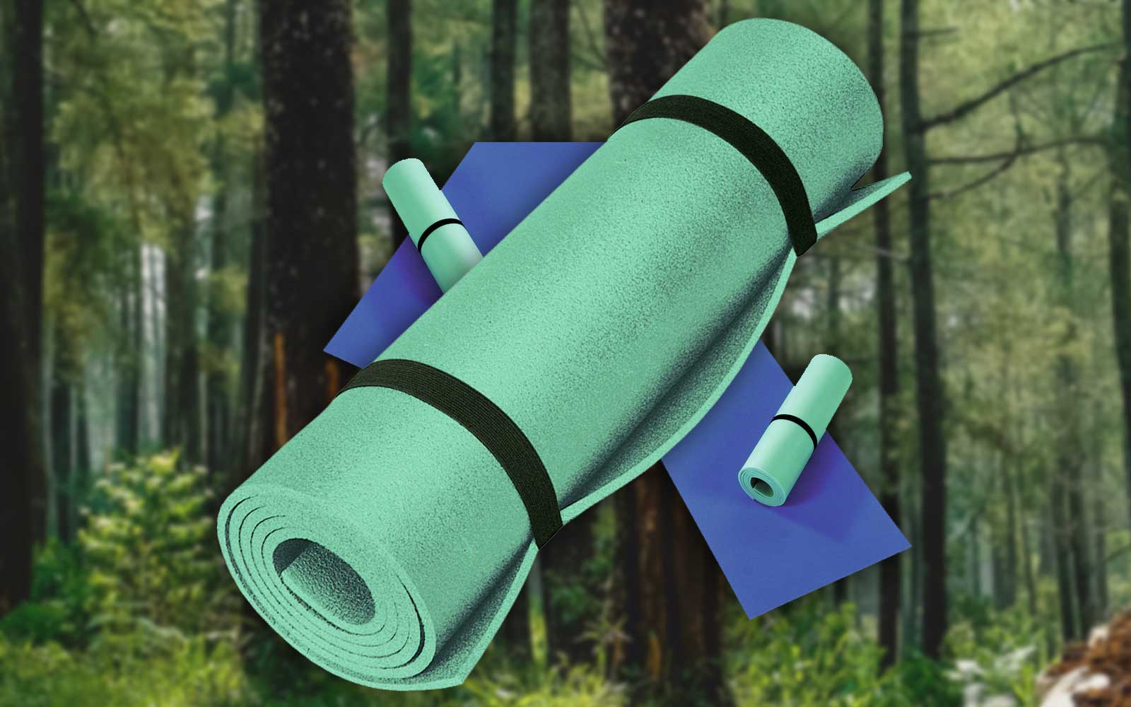 Einkauf und Abgabe von 20 Isomatten