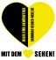 Logo Schwarz-Gelbes Herz