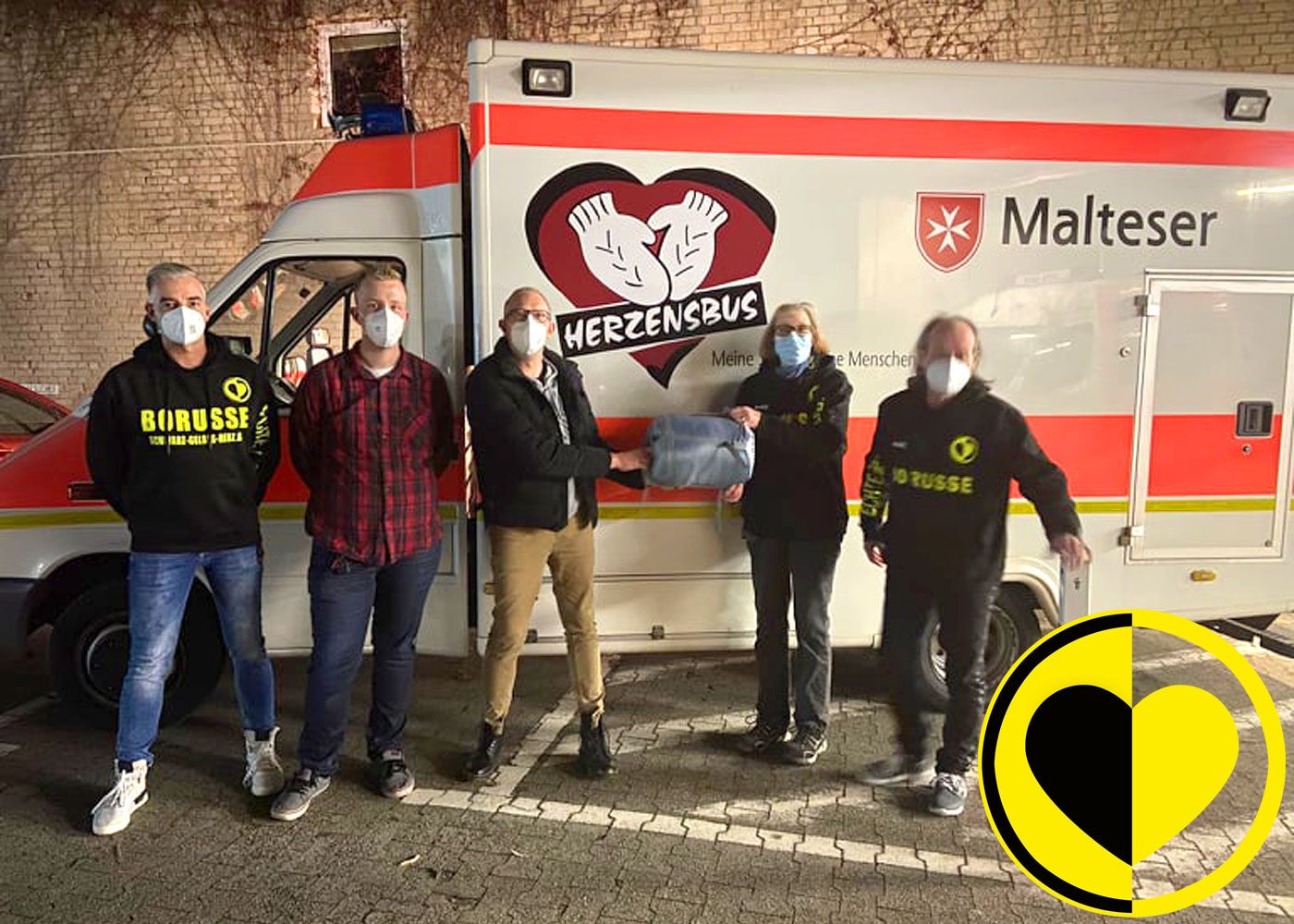 Spende für Obdachlose